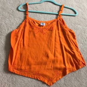 orange tank